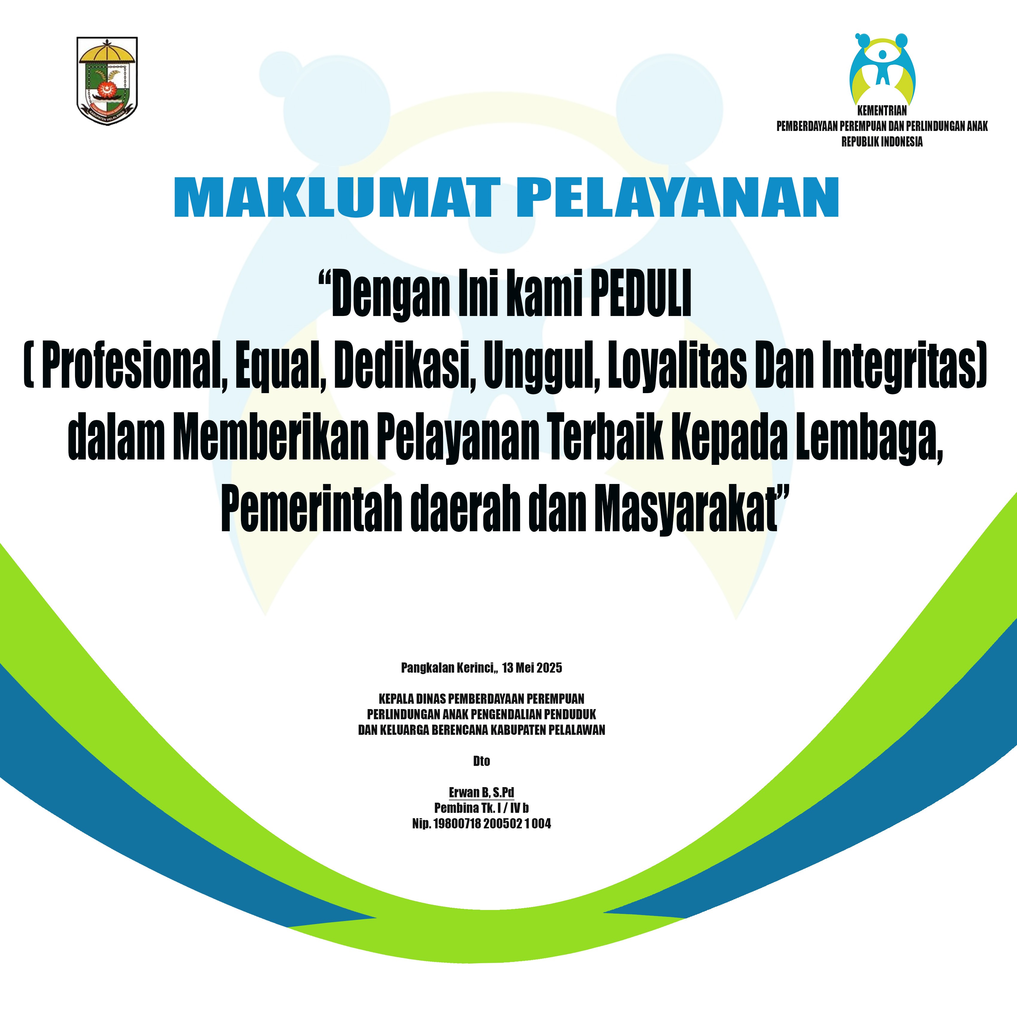 MAKLUMAT PELAYANAN